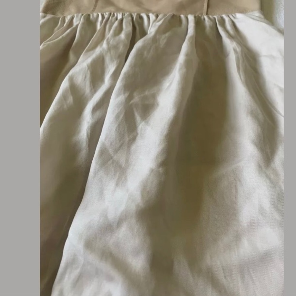 Rebecca Taylor Lil Bit strapless dress leather 4 - Picture 4 of 7